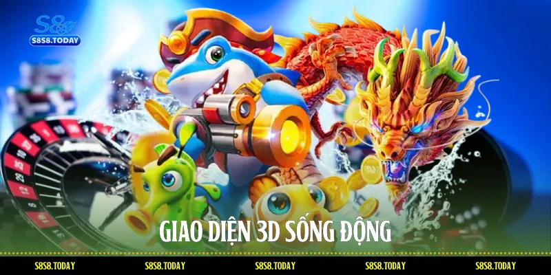 Giao diện 3D sống động